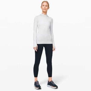 Lululemon Rest Less Hoodie *Patchwork Alpine White / Alpine White Size 4